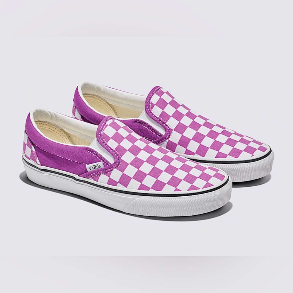NIB Vans classic checkerboard slip on shoe 8.5 m / 10 w